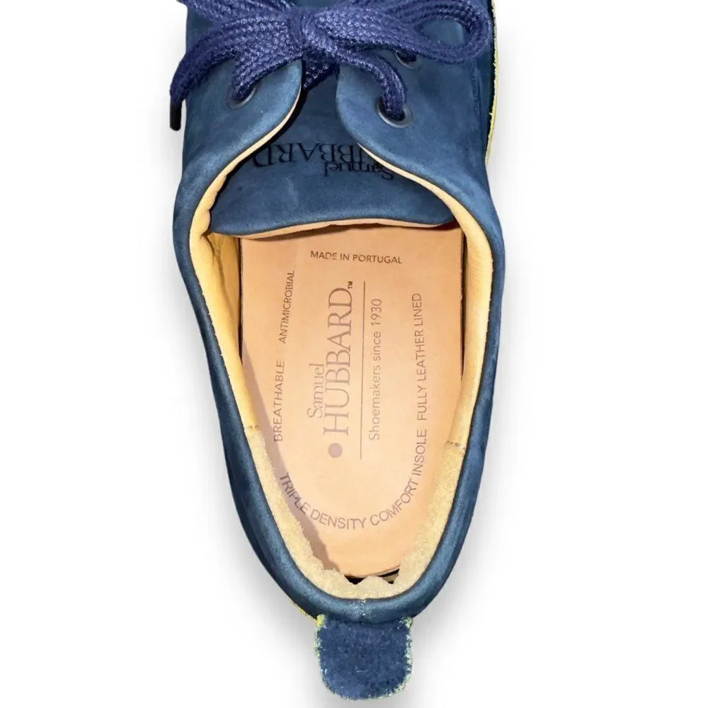 Samuel Hubbard Free Un-Sneaker Navy Nubuck M1100 016 Men's 11.5M‎
